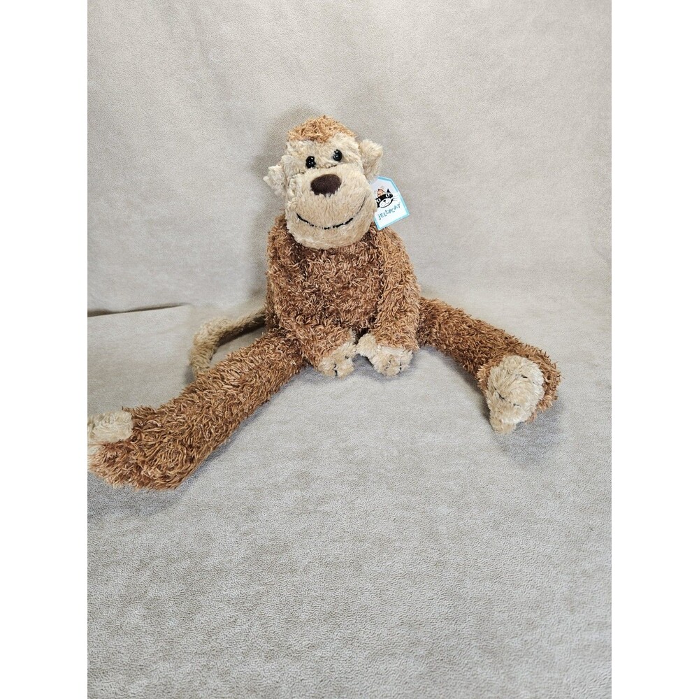 Jellycat I am Medium Junglie Monkey With Tag Rare Hard To Find Plush Stuffed